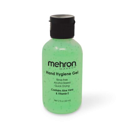 Mehron Hand Hygiene Gel, Rinse-Free Hand Wash - Hand Cleanser with Aloe Vera,...