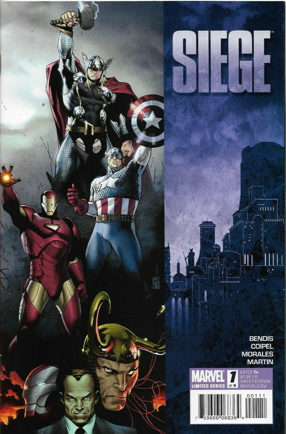 SIEGE (2010) #1-4 SET - Back Issue (S)