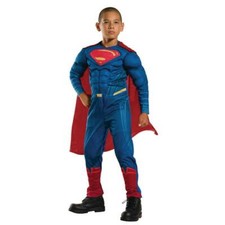 Superman Batman v Movie DC Superhero Fancy Dress Up Halloween Child Costume