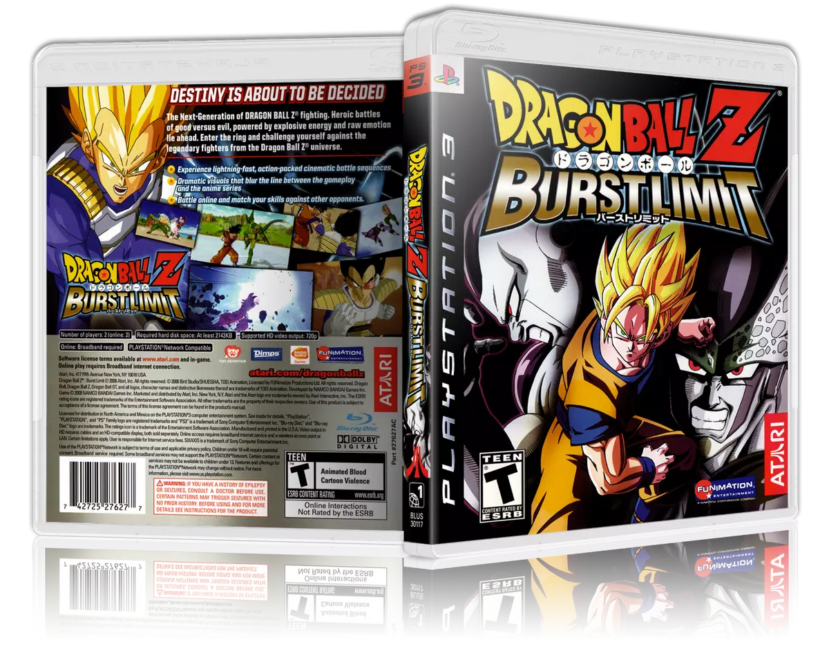 DRAGON BALL Z: Burst Limit - Story Mode / PS3 - Full Playthrough