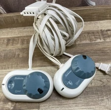 Sunbeam PAC-363D K85KQP Dual Controller Electric Blanket Heat Temp 165 4.U1