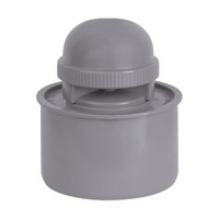 Airfit RohrbelüFter Aus Pp FüR Abflussrohr, Grau Dn 90, 57090RB