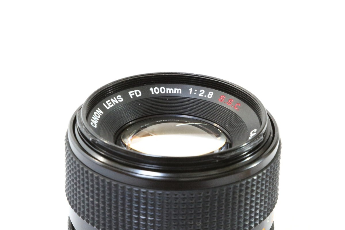 Mint] CANON FD 100mm F2.8 S.S.C. SSC MF Medium Telephoto Lens from
