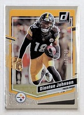 2023 Donruss Diontae Johnson Press Proof Silver /100 #247 Baltimore Ravens