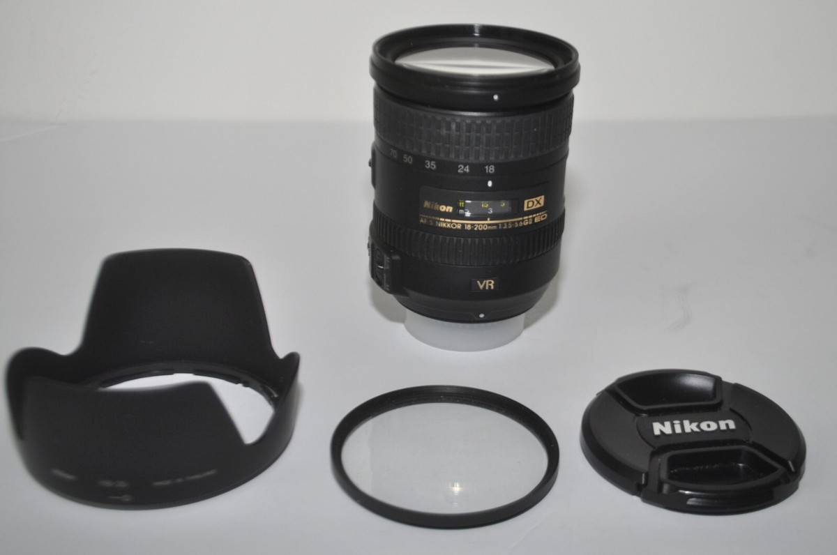 Nikon AF-S DX NIKKOR 18-200mm f/3.5-5.6G II ED VR Lens NEW without