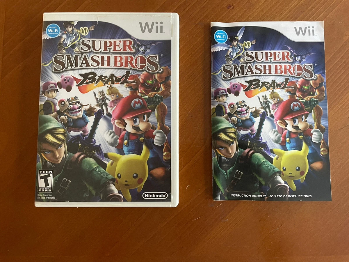 Super smash hotsell bros brawl ebay