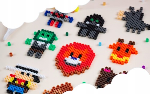 La Manuli Bügelperlen Vorlagenbuch - 300 kreative Muster für 5mm, 20 Kategorien - Bild 8 von 11