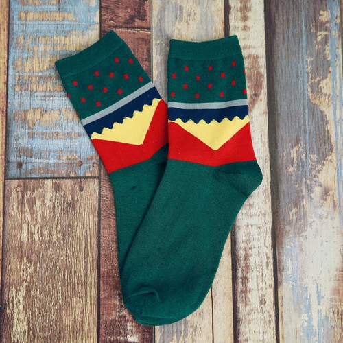 Socks Unisex Men Women Dress Casual Multi-Color Gradient Colorful Hosiery CA - Picture 14 of 39