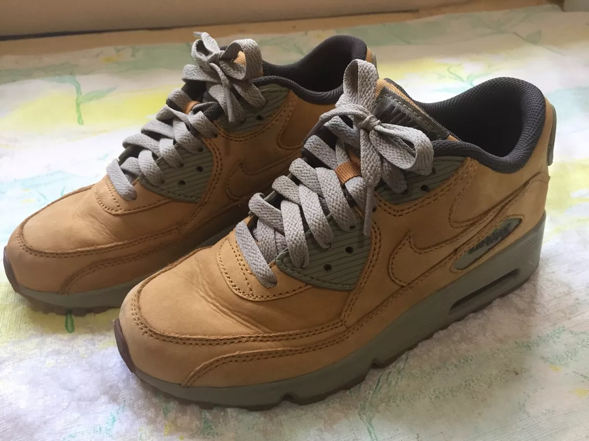 Sluiting Integreren hoog Nike Air Max 90 Winter Premium GS Wheat Kid's Shoe Size 3.5Y 943747 700 |  eBay