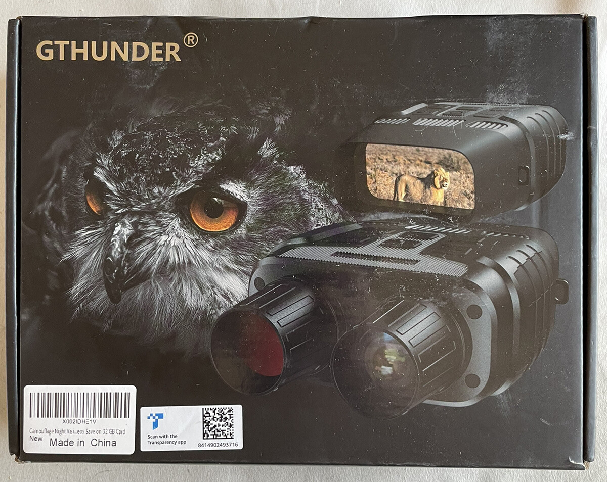 Купить GTHUNDER Digital Night Vision Binoculars, Camo, 32GB OPEN на