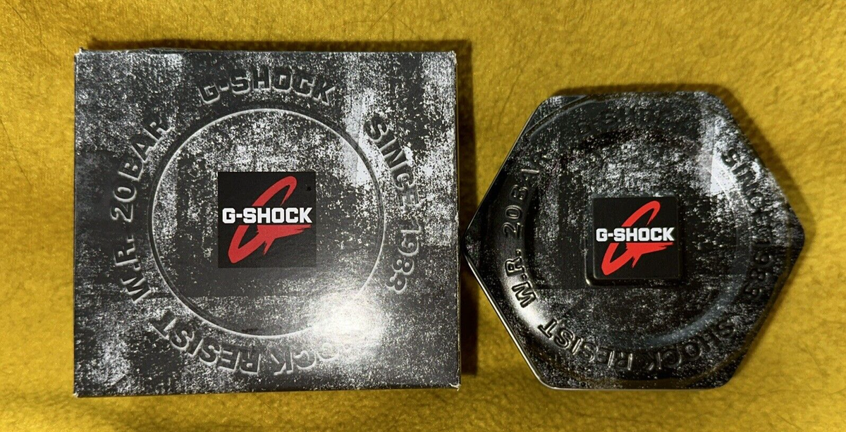G-Shock 5081 Watch Uni-Sex New in original tin w/outer Box & Books