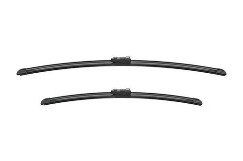 2x Wiper Blades (Pair) Flat / Aero type fits VOLVO S60 Mk2 Front 10 to 18 Set - Picture 3 of 3