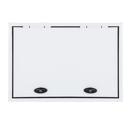 Ι 28x20 RV Baggage Door Cargo Compartment Access Door With Dual Support Rod - Picture 3 of 12