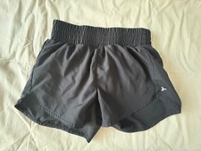 Old Navy Girls Mid Rise Active Running Shorts Elastic Waist Size M 8-9 Black