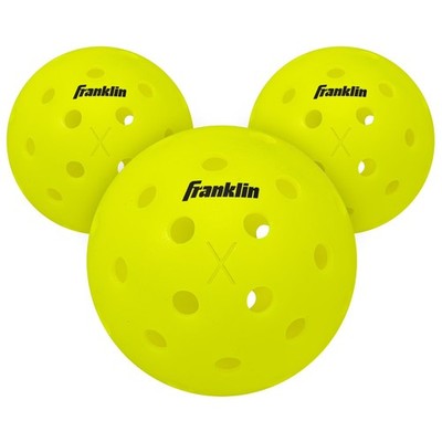 Franklin Sports X-40 Outdoor Pickleballs, USAPA Approved Regulation Size Balls