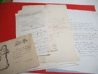 G-ARMAND MASSON 18 X Autograph Signed 1919-27 JOURNALIST PASTICHE PAINTER BOVE