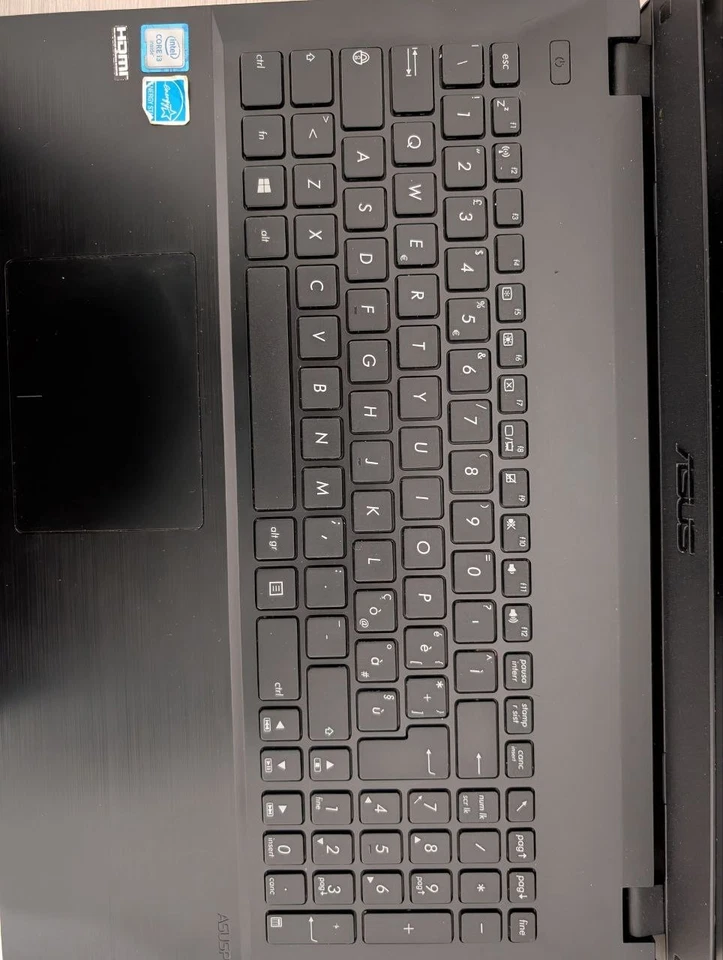 PC Portatile Notebook Asus P2530U - Nero - 12GB RAM - Windows 10 - Immagine 2 di 4