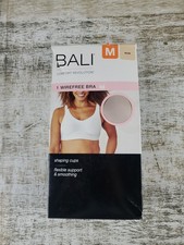 Bali Comfort Revolution Ladies ComfortFlex Fit Shaping Wireless Bra Sz M DFBJ88