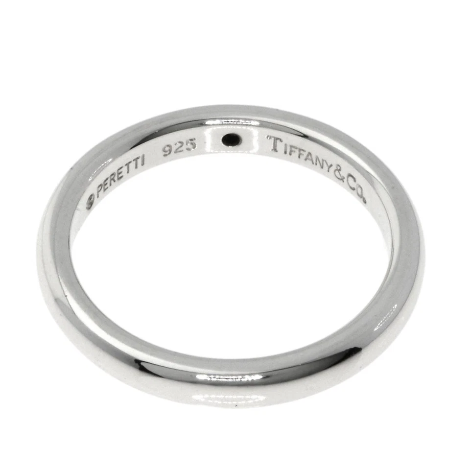 TIFFANY&Co.  Stacking band Ruby Ring Silver  Ladies [Used] - Image 4 of 4