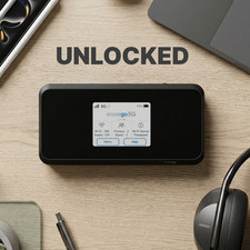 NEAT Inseego M2000 Black (Unlocked) 5G MiFi Mobile Hotspot Router T-Mobile, AT&T