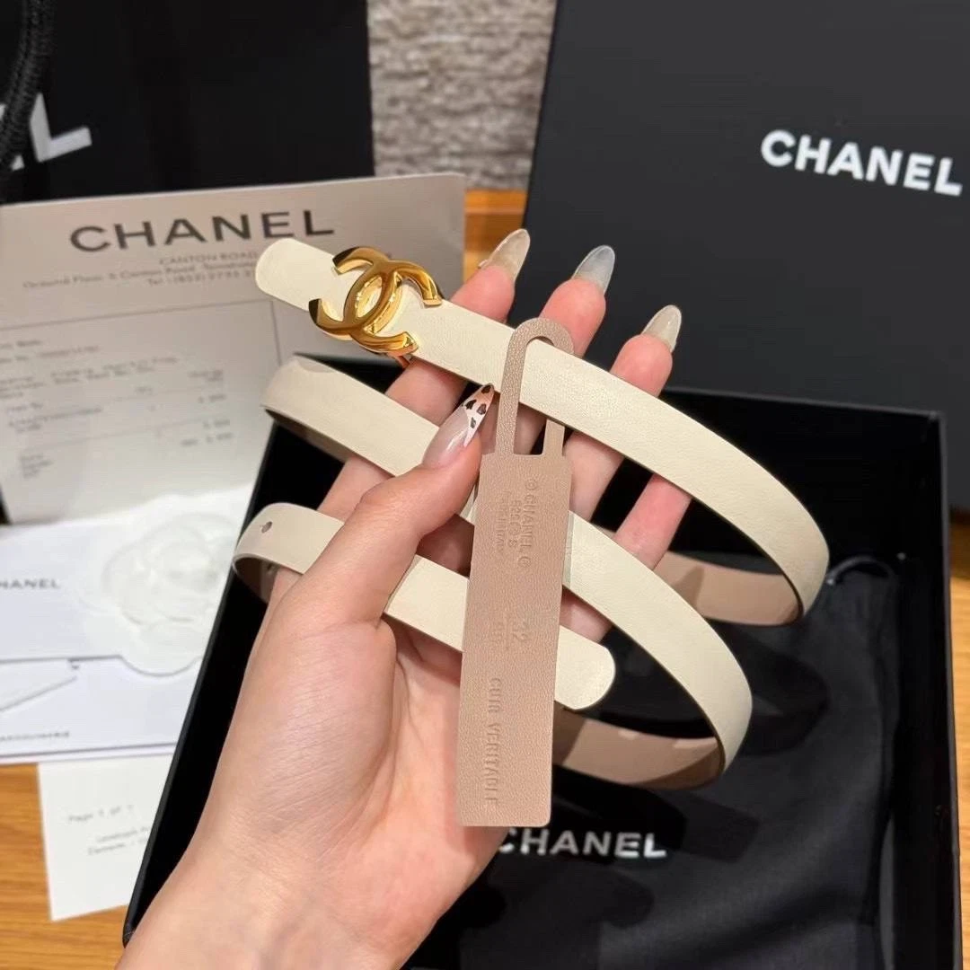 CHANEL Beige Belts for Women for sale | eBay display picture 2