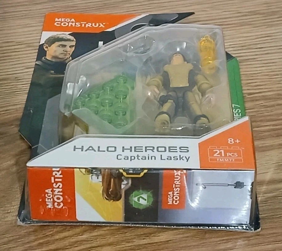 Mega Construx Halo Hero Series 7 Figure Captain Lasky (FMM77) NIB !!! - Image 3 of 4