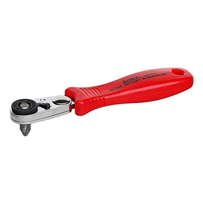 Annex ANEX Ratchet Driver Offset Compact Bit 52 Straight Type with Ultra-Short