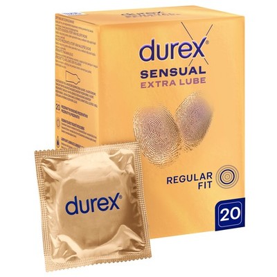 Durex Sensual - Extra Gleitgel 20 Stk.