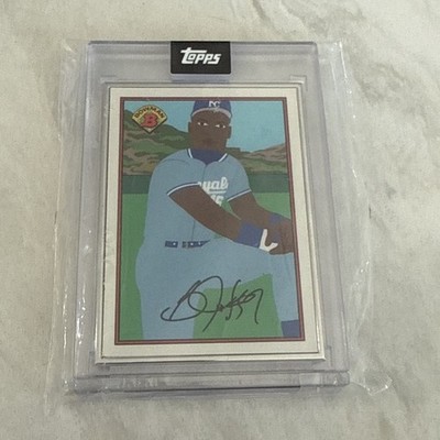 Topps Project 70 Card 30 Bo Jackson Silver Frame Artist Proof #/89 Royals