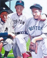 ted williams,joe dimaggio,dom dimaggio 1 8x10 art print 3 4x6 photos