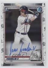2020 Bowman Draft Chrome Draft Picks Auto Jesse Franklin V #CDA-JFR Auto 0l8