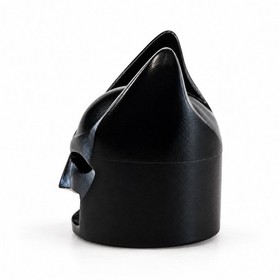 LEGO Batman Cowl Helmet 2006 Set 7779 Type 1 Original Black Minifigure Headgear