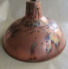 HANDMADE pendant light shade rustic Industrial Vintage Retro Old factory