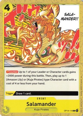 Salamander C The Azure Sea's Seven OP14-116 NM
