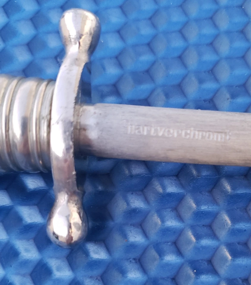 Faca de aço KLA-TRA-SO afiar com cabo ósseo feita em Solingen Alemanha - Imagem 4 de 4