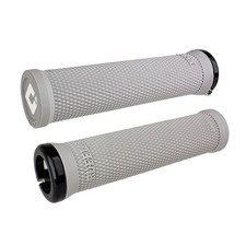 ODI RUFFIAN V2.1 SLIM OD LOCK-ON FLANGELESS GRIPS - BLACK/GRAY