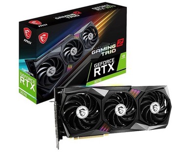 8GB MSI Gaming GeForce RTX 3070 Z Trio 8G PCI-E RTX-3070-GAMING-Z-TRIO-8G-LHR