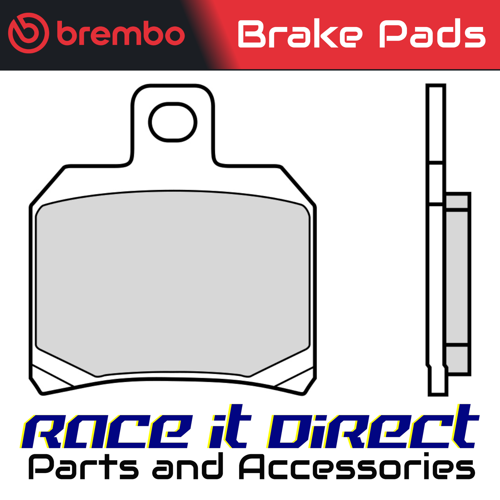 Brake Pads for PIAGGIO X9 200 EVOLUTION 2003-2004 Front Scoot Brembo