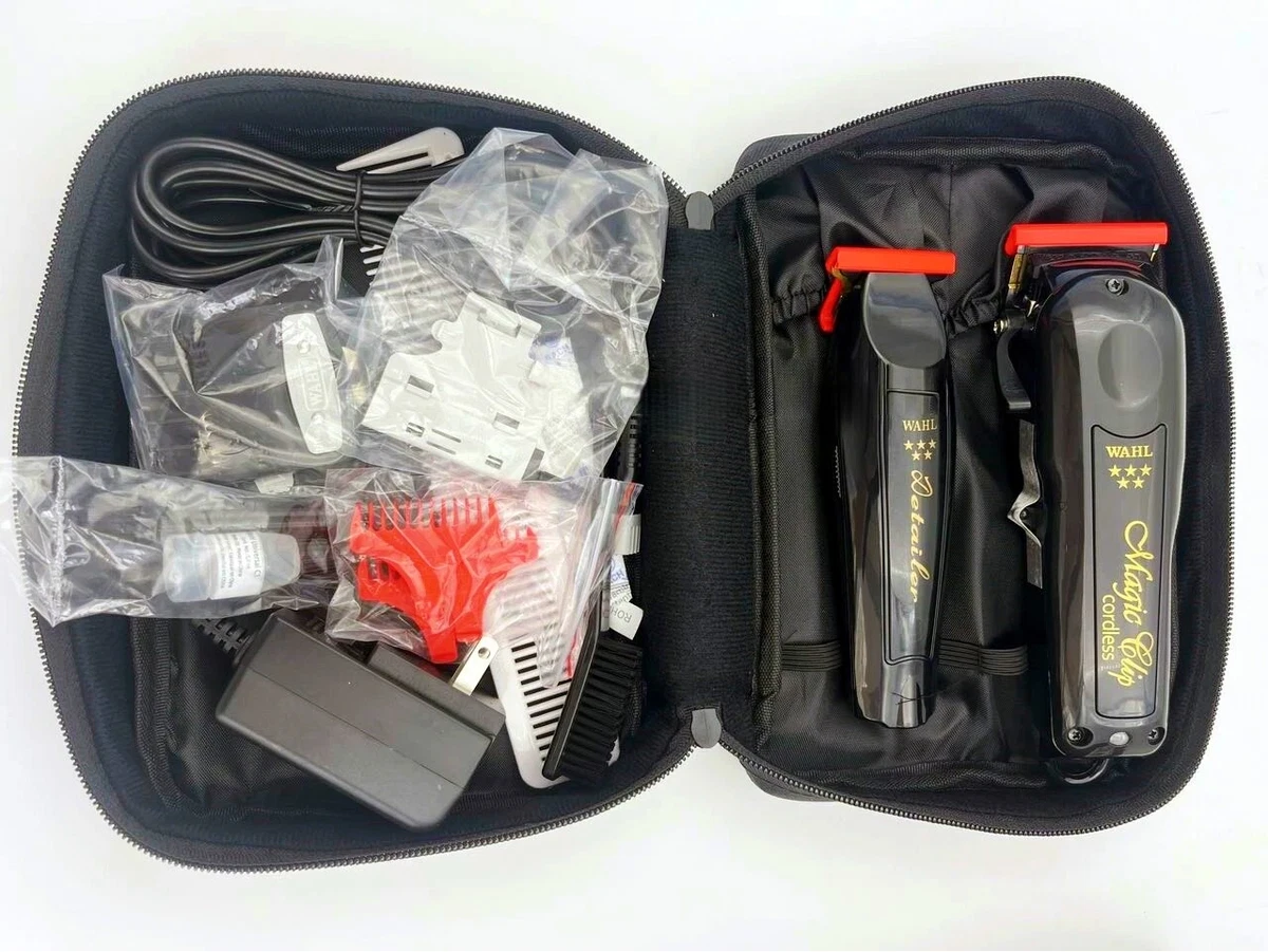 New Wahl Magic Clip Cordless Clipper and Detailer Trimmer Combo