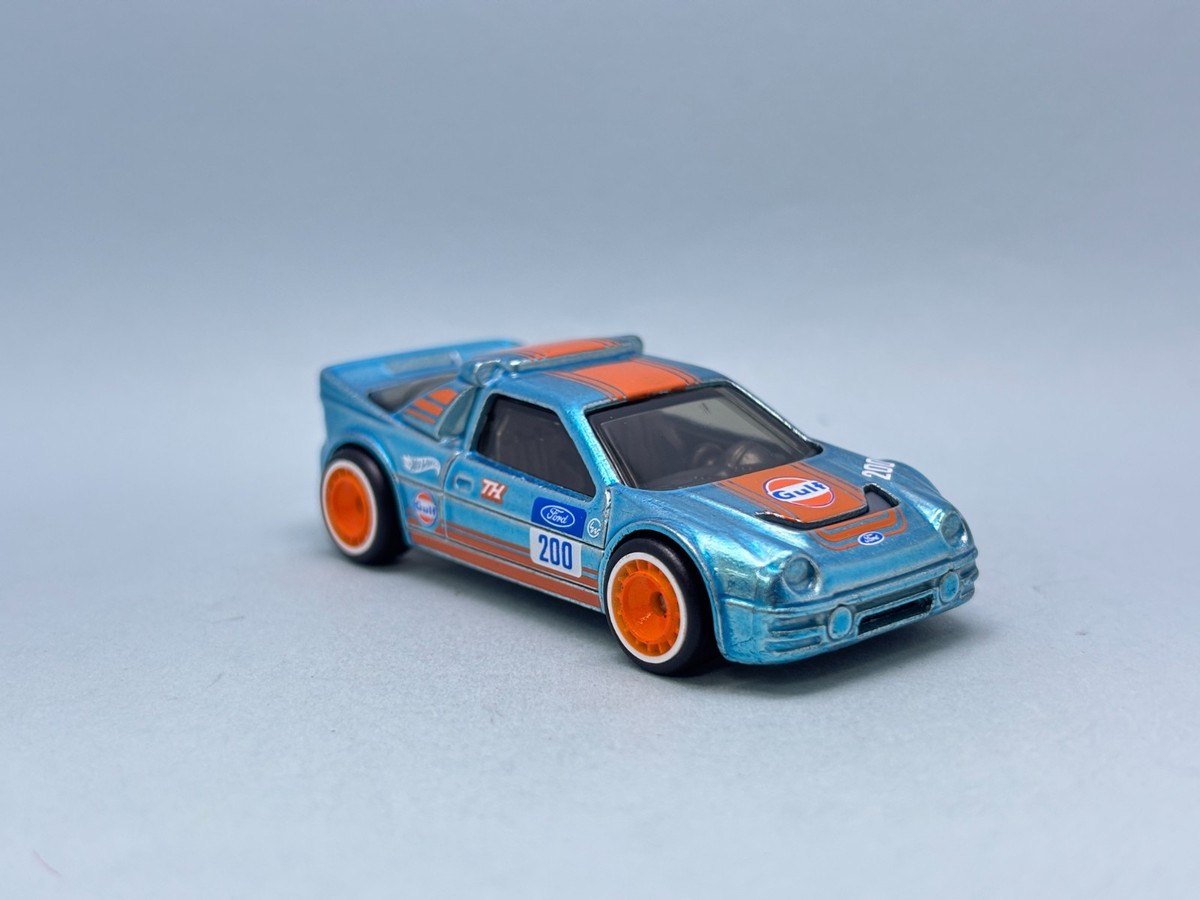 Hotwheels 2025 STH ford RS200 ザマック 2025 Hot Wheels Super Treasure Hunt STH # Ford RS200 Gulf