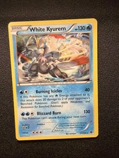 Pokemon TCG White Kyurem XY Fates Collide 21/124 Holo Rare Card Played LP