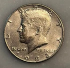 1982-P Kennedy Half Dollar - XF - Extremely Fine