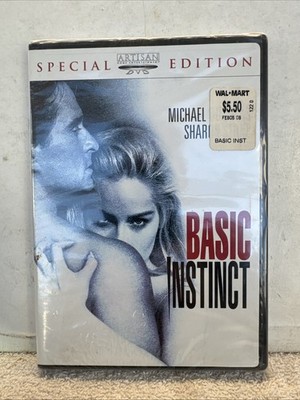 Basic Instinct DVD - Basic Instinct Special Edition DVD Movie NEW SEALED