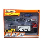 Vtg. Matchbox 2003 Lunchers 5 pk. w/Auto Cargo Truck Tug Boat In Pkg.  In Box