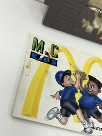 M.C. KIDS NES Nintendo Game & Manual Authentic Cleaned + Tested Works 