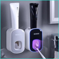 Automatic Wall Mount Toothpaste Dispenser Squeezers Stand Bathroom Accessories