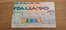 Ticket 1990 Austria vs. Czechoslovakia World Cup #17