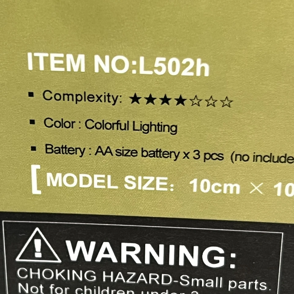 CubicFun 3D Puzzle Leaning Tower of Pisa with Base and LED Lights New - Image 3 of 4