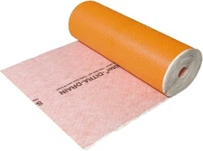 Schluter Ditra Drain 108 Sq Ft Uncoupling Exterior Drainage Membrane DRAIN10M