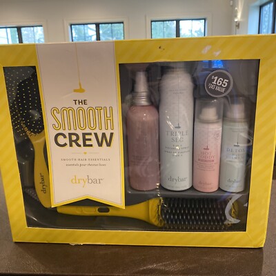 Drybar the smooth crew DRYBAR Smooth Crew, The Brush Crush Heated Straightening Kit  main image 2